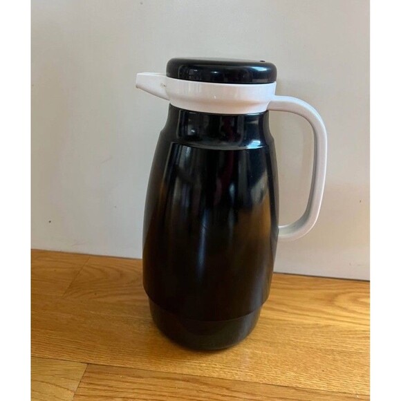 Vintage 1970's 32 oz Crown Corning Thermique Carafe Container Insulated - Picture 1 of 3